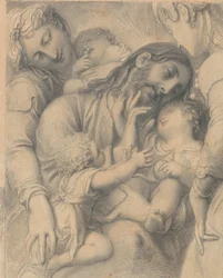 Cristo bendiciendo a los niños
